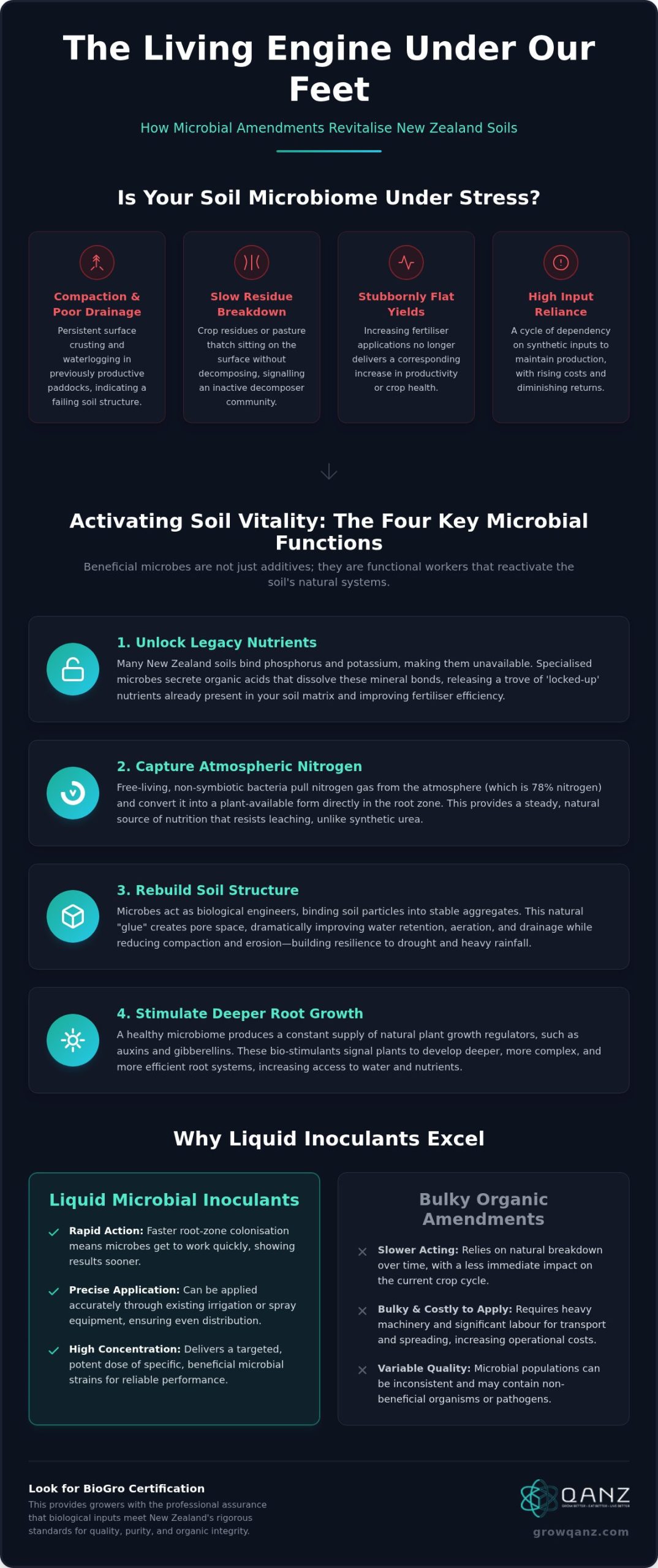 How Do Microbial Soil Amendments Work? The 2026 Guide for New Zealand Growers