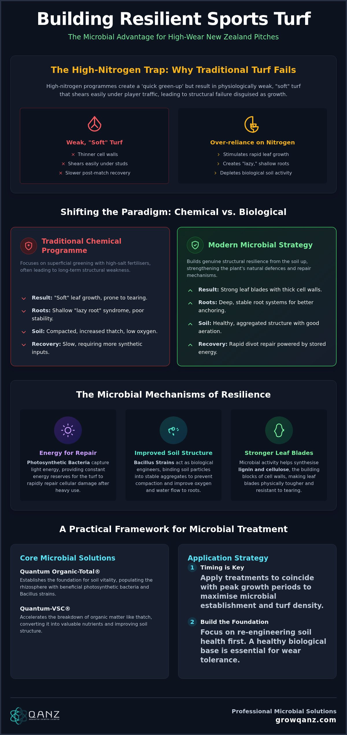 Microbial Treatment for Sports Turf Wear Tolerance: The 2026 Biological Strategy