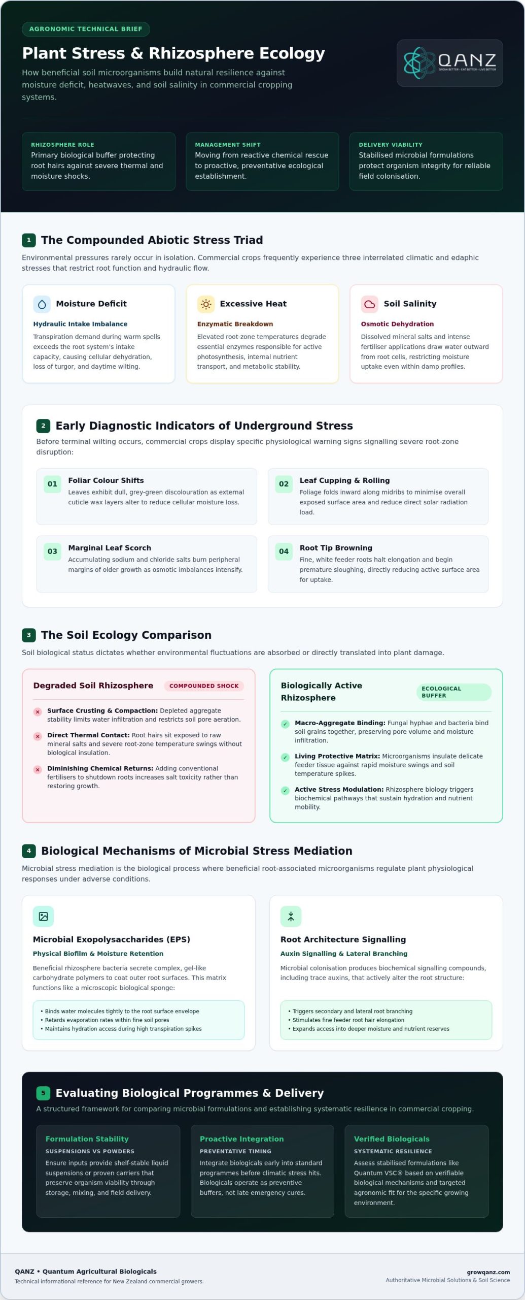 Microbial Solutions for Plant Stress: Managing Crop Resilience in 2026